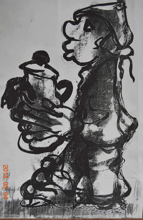 Frans Claerhout  `A Series of five limited edition hand signed `photo Litho`s numbered 1/25`