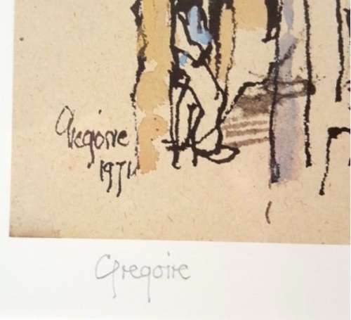 Gregoire Boonzaaier  Limited Edition Print Signed in Pencil by Gregoire