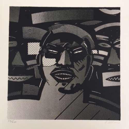 Norman Catherine "The Mask" Signed and nr. 87/250