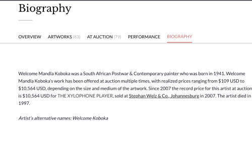 Welcome Koboka `Hear my Song` Big Big Painting Oil on Board