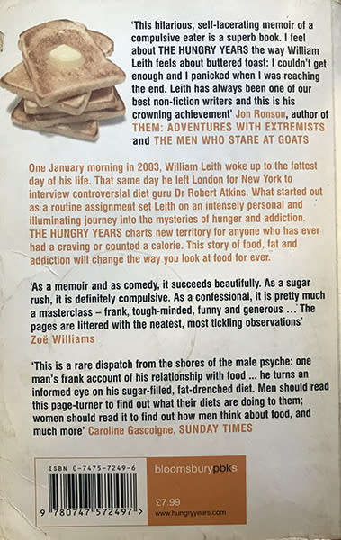 The Hungry Years: Confessions of a Food Addict