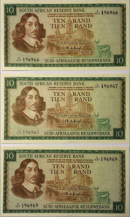 CRAZY R1 START!!! T W de Jongh R10 set of 3 in series