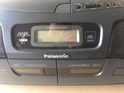 Panasonic MASH XBS CD/Radio/Tape