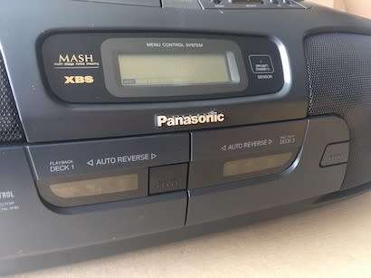 Panasonic MASH XBS CD/Radio/Tape