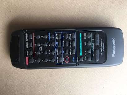 Panasonic MASH XBS CD/Radio/Tape