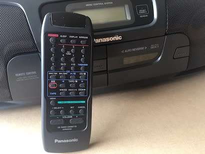 Panasonic MASH XBS CD/Radio/Tape