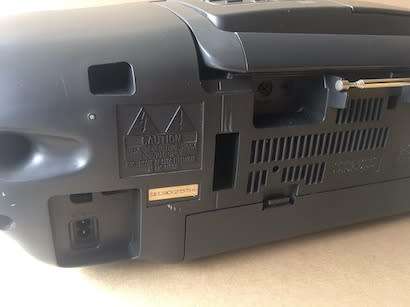 Panasonic MASH XBS CD/Radio/Tape