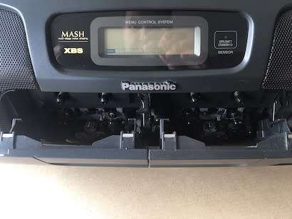 Panasonic MASH XBS CD/Radio/Tape