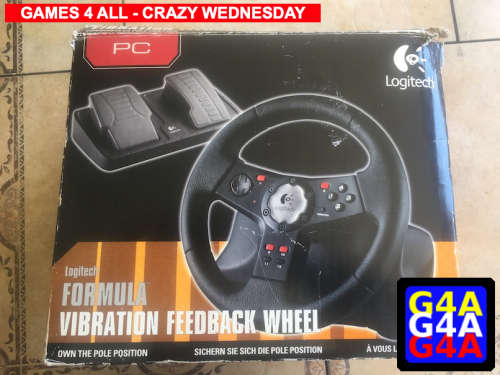 PC Logitech Vibration Feedback Wheel
