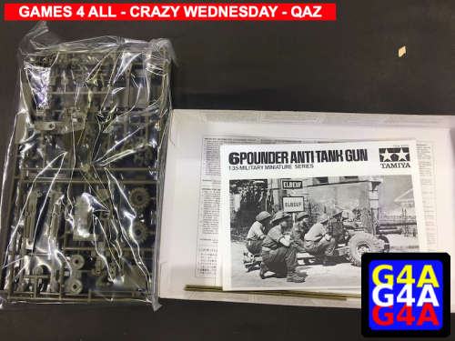 Tamiya British Army 6 Pound Anti-Tank Gun