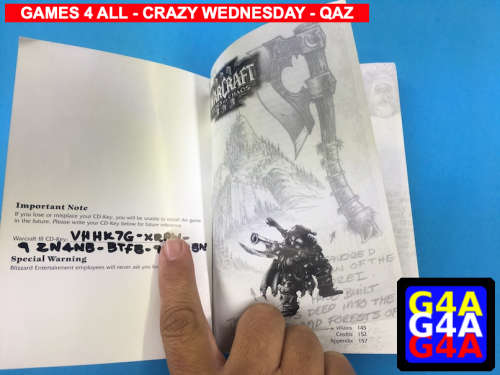 Warcraft Booklet - Big Thick One