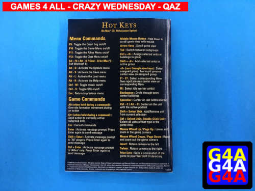 Warcraft Booklet - Big Thick One