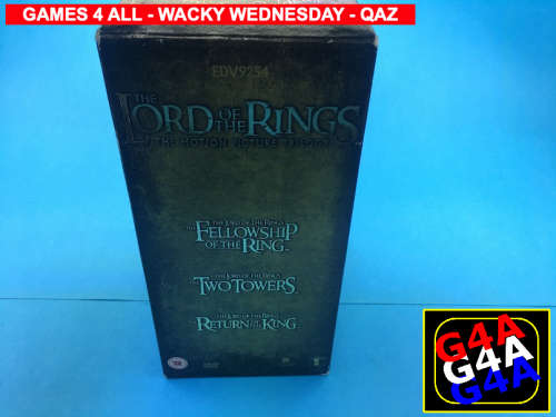 Lord of the Rings DVD Full Extended 3 Movie Set