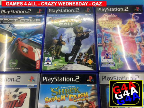 17 Mixed PS 2 Game Lot - See Pictures