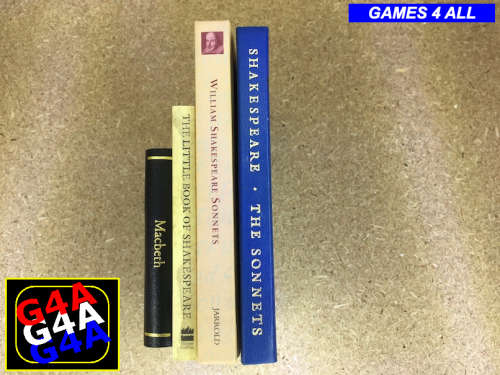 4 Mini William Shakespeare books