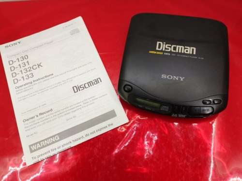 Sony Discern D-131 - WORKING 100% with BOOKLET