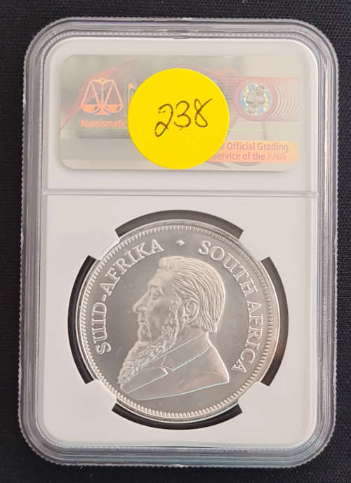 2021 SILVER KRUGERRAND NGC MS70