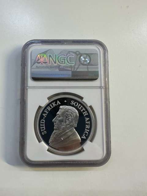 2021 SILVER KRUGERRAND 1oz BUFFALO PRIVY NGC PF69 ULTRA CAMEO