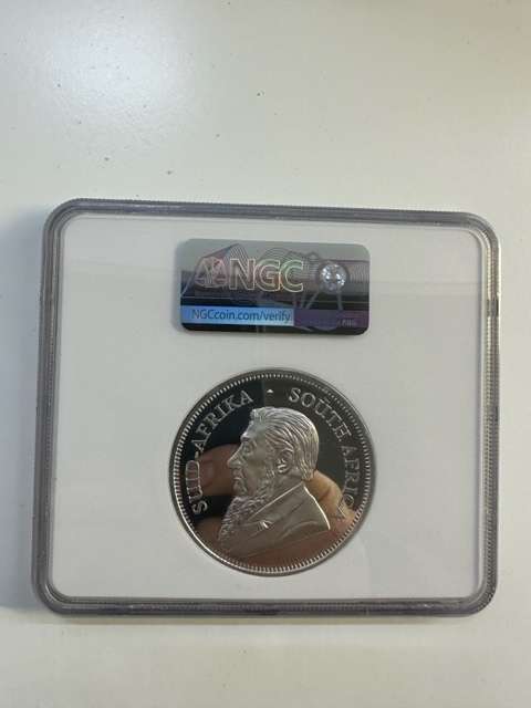 2021 SILVER KRUGERRAND 2oz NGC PF70 ULTRA CAMEO FIRST RELEASES