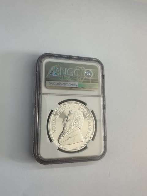 2019 SILVER KRUGERRAND 1oz LION PRIVY NGC PF69 ULTRA CAMEO
