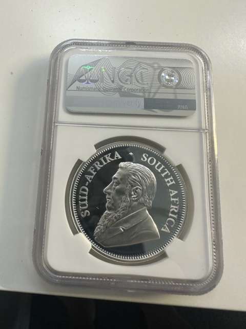 2019 SILVER KRUGERRAND 1oz SPACECRAFT PRIVY NGC PF69 ULTRA CAMEO