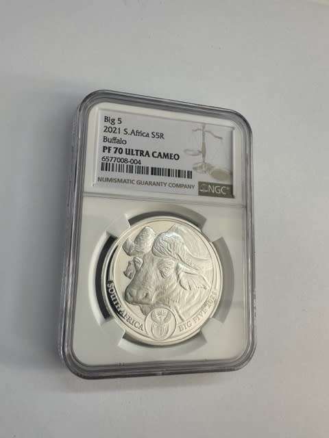 2021 SILVER BUFFALO 1oz NGC PF70 ULTRA CAMEO