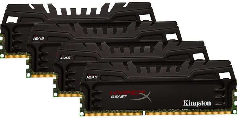 8gb x 4 2133hz Ram DDR3 Kingston Hyper X fury Beast (32GB)