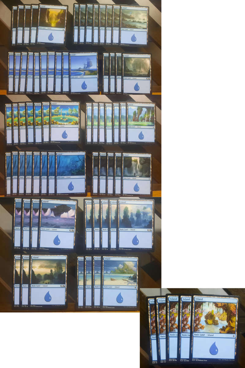 The Gathering Land Cards - Excellent Condition!