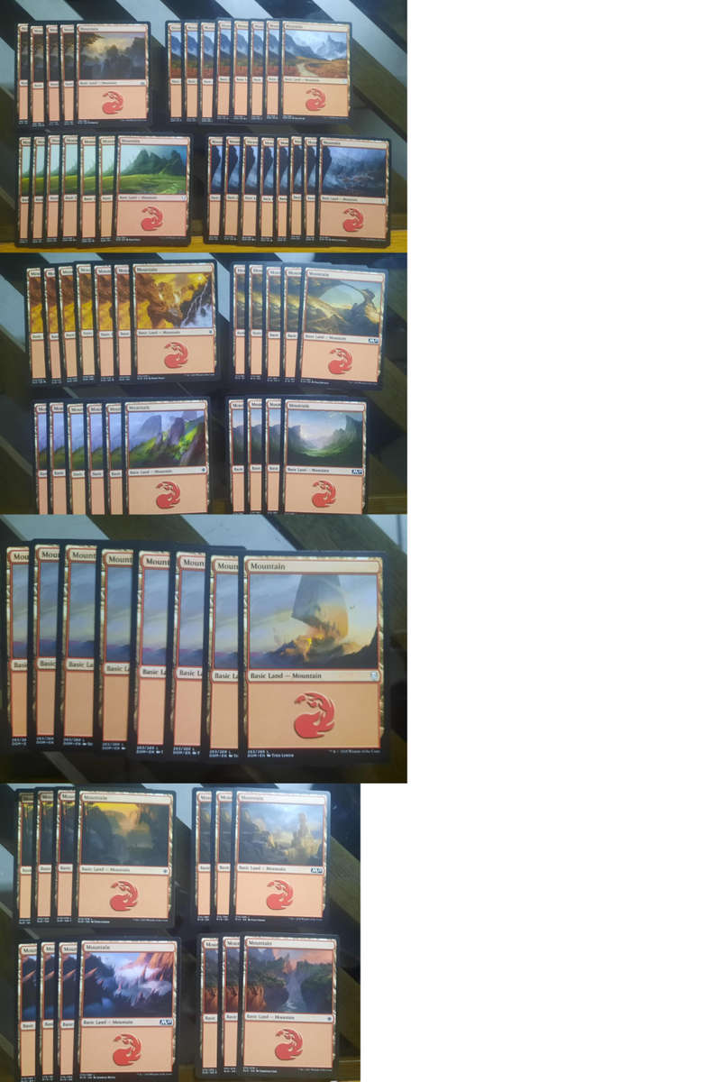 The Gathering Land Cards - Excellent Condition!
