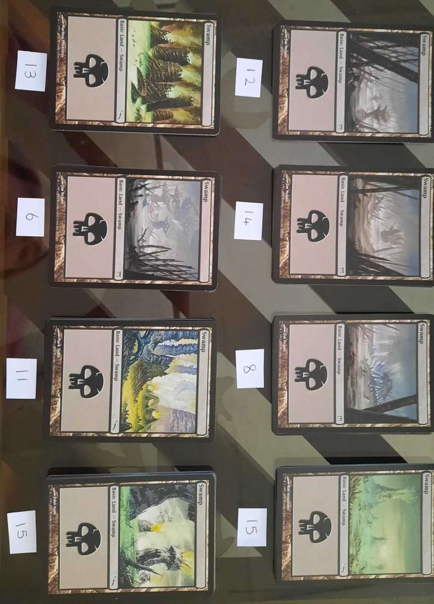 The Gathering Land Cards