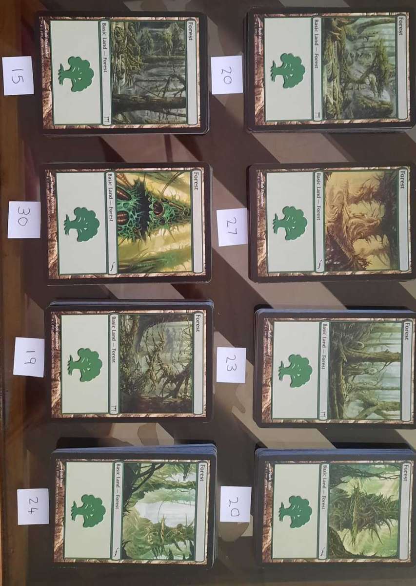 The Gathering Land Cards