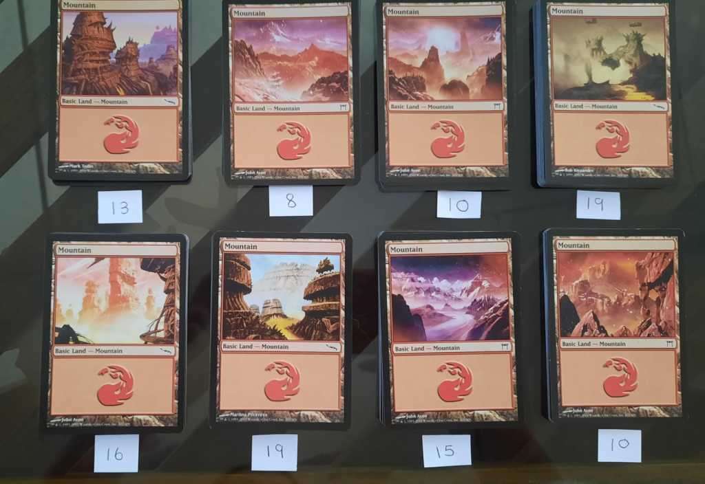 The Gathering Land Cards