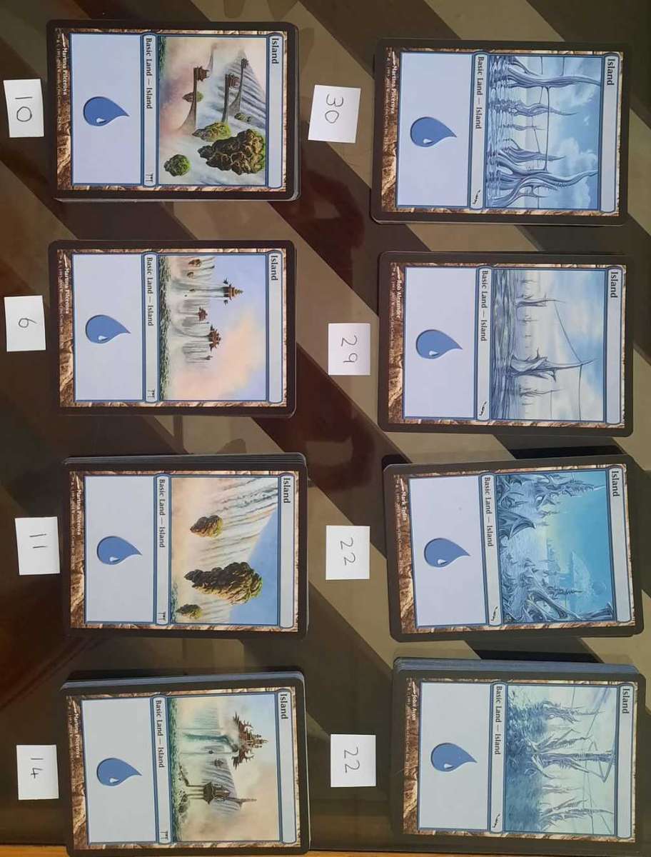 The Gathering Land Cards