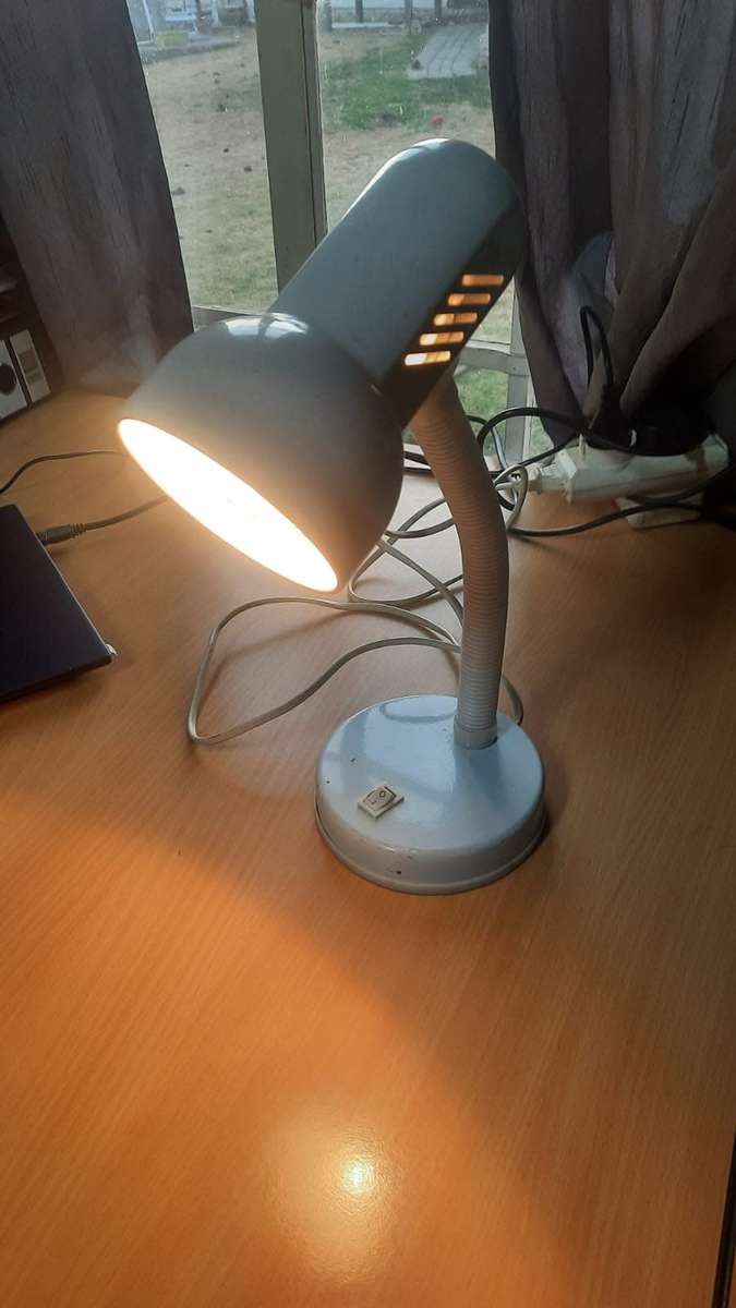 Secondhand Cozy Study Lamp with Warm Yellow Light