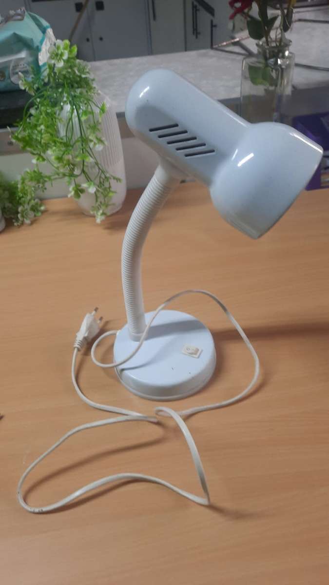 Secondhand Cozy Study Lamp with Warm Yellow Light