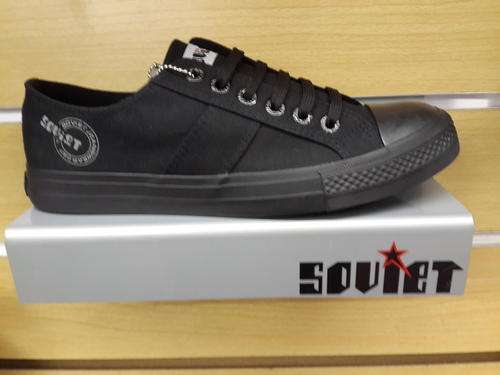 SOVIET CANVAS** Men Sizes Available ** 6 7 8 9 10**** FULL BLACK