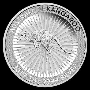 ###2017 Australian Kangeroo 1 Oz silver coins###High in demand