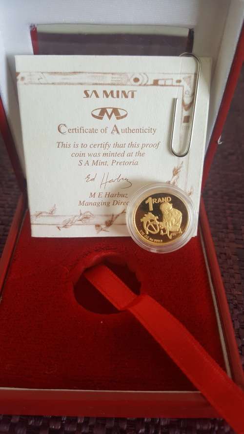 ###1997 R1 Heart Transplant 1/10th oz Gold Coin### Christmas Special