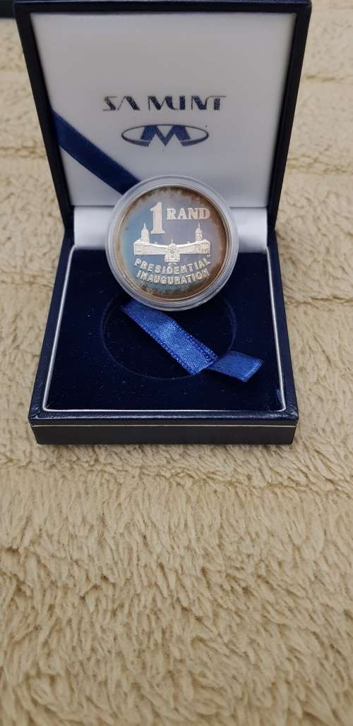 ###1994 Presidential Inauguration R1 Silver Proof Coin ### Next PF70???