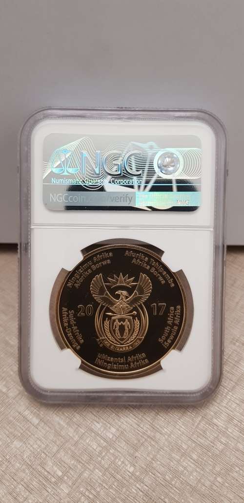 ###Oliver Tambo PF69 Bronze 1oz Coin ### R1 start