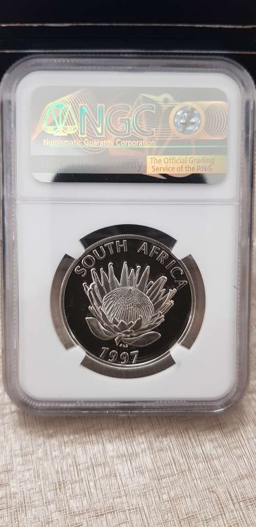 ###1997 Protea MS68 Women Silver R1 ### High Grade!!!!