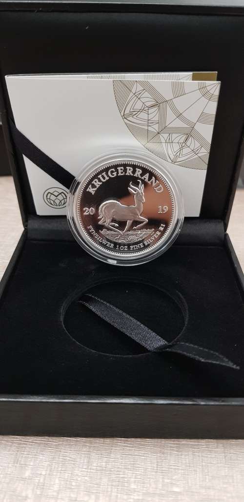 ###2019 Proof Krugerrand 1oz Silver coins###Just Released