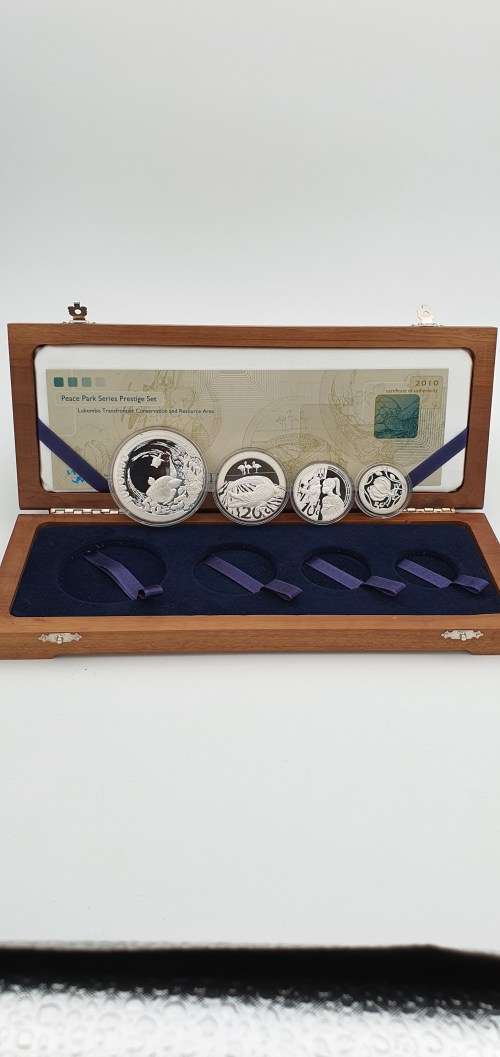 ###2010 Lubombo 4 Coin Silver Prestige Set ###Stunning set