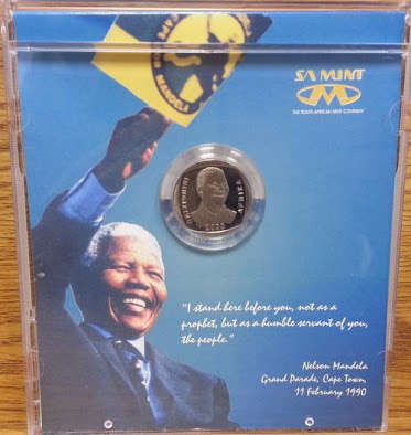 ###Mandela 2000 Smiley Proof Like R5 in CD case### Crazy R1 start