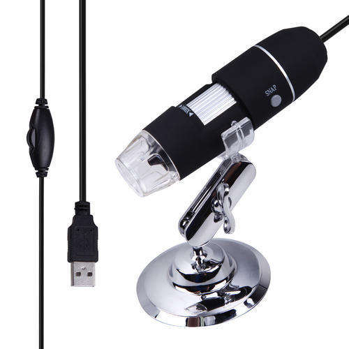 2MP 1000 X 8 LED USB Digital Microscope Endoscope Zoom Camera Magnifier + Stand