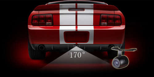 CCD HD 170° 12V Vehicle Car Night Vision Rear View Reverse Backup Park Camera TR