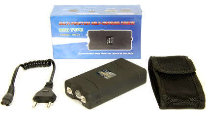 Rechargeable Stun Gun With LED Torch