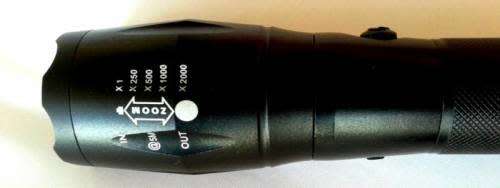 LED Torch Glare Rechargeable Torch