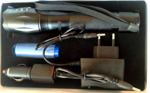 LED Torch Glare Rechargeable Torch