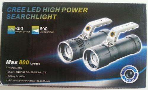 High Power Cree led Torch Rechargeable Torch